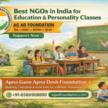 Best NGOs in India for Education and Personality Classes